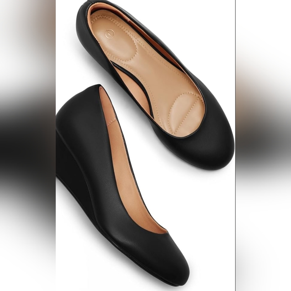 Mysoft Women's Wedge Pumps